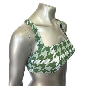 OFFLINE by Aerie Real Me XTRA‎ Square  Neck Sports Bra FROSTY TRAIL Size Small